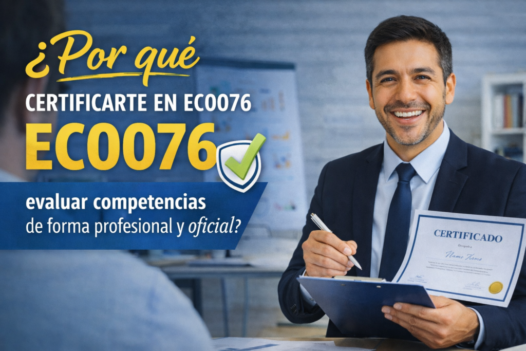 Certifícate en EC0076