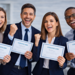personas con certificados