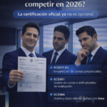 Ejecutivos reflexionando sobre estar certificado.