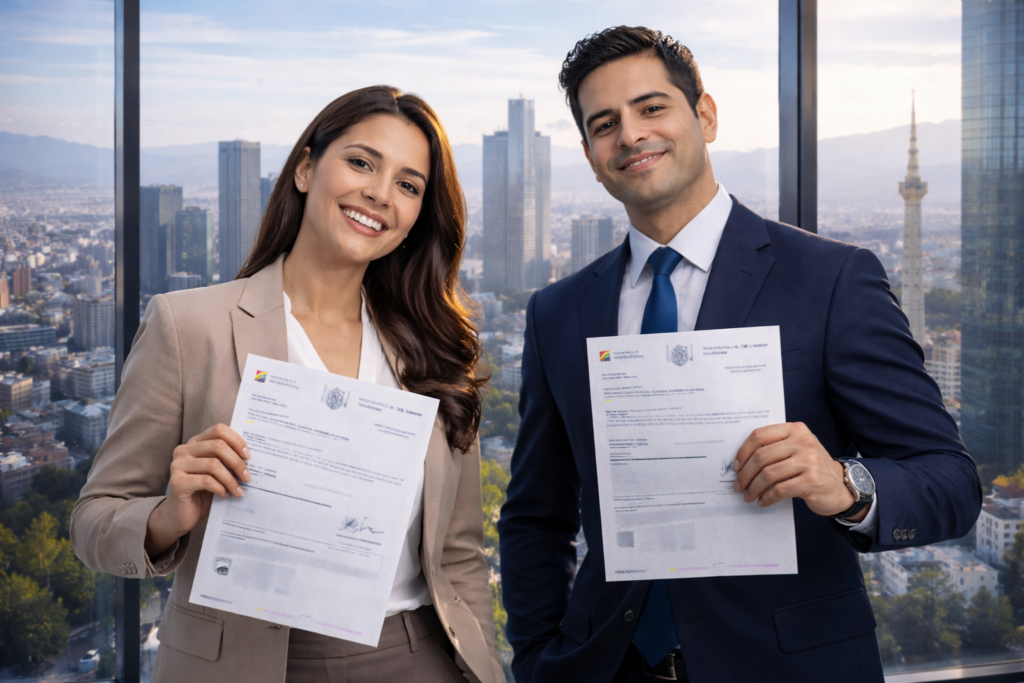 Profesionales con certificado de estándares de competencia.